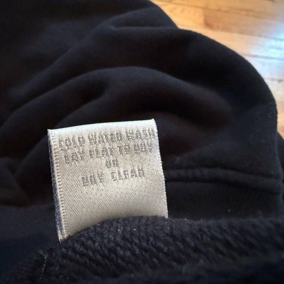 VTG St John Sport Black Button Down Jacket Crown Crest Logo Cotton Womens Size M - Picture 9 of 14